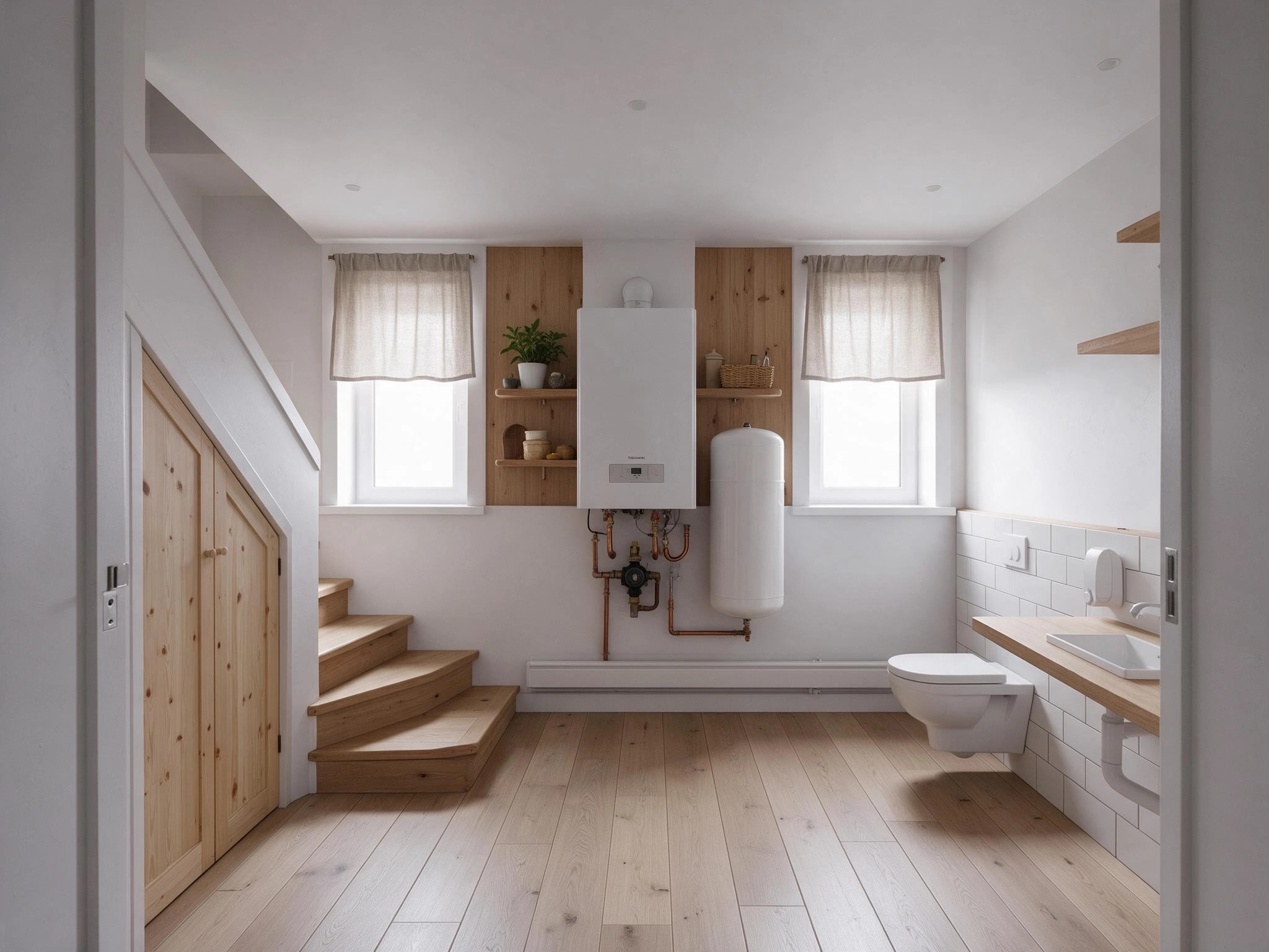 Scandinavian Living Room design — interior photo by GenRoom AI