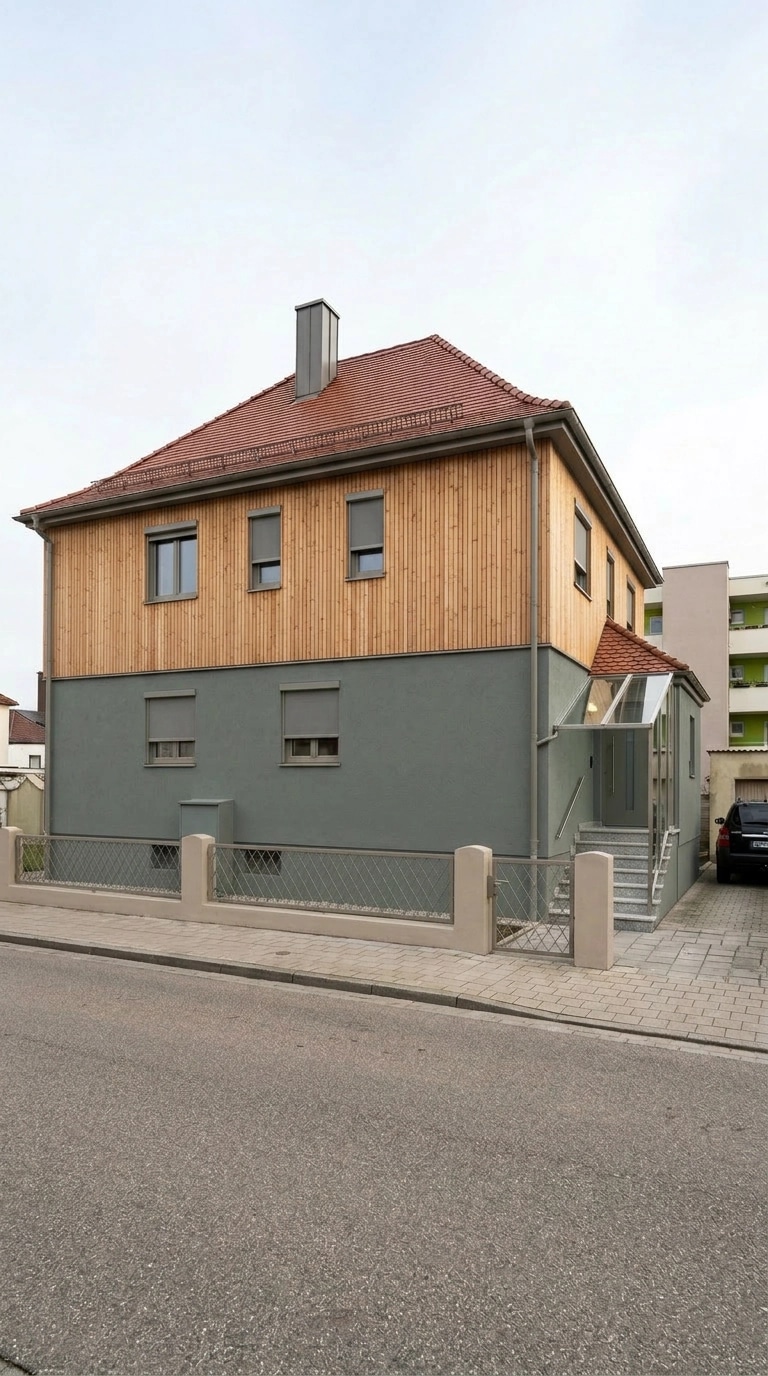 Scandinavian Facade Facade design — facade photo by GenRoom AI