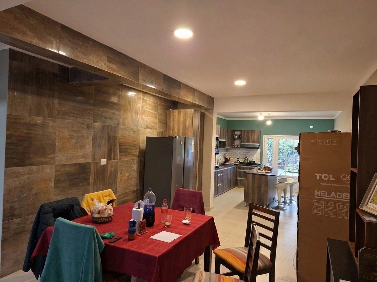 Kitchen interior in no_style style — photo by GenRoom AI