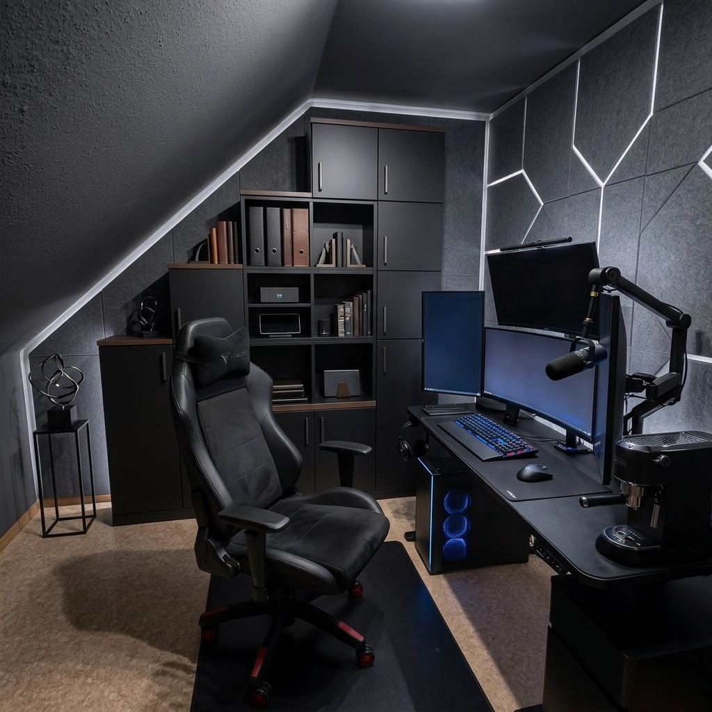 Blacktec Office design — interior photo by GenRoom AI