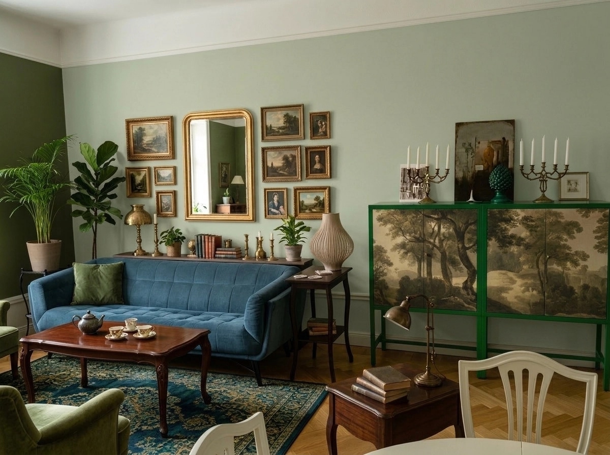 Interior design in Classic style — Living Room by GenRoom AI