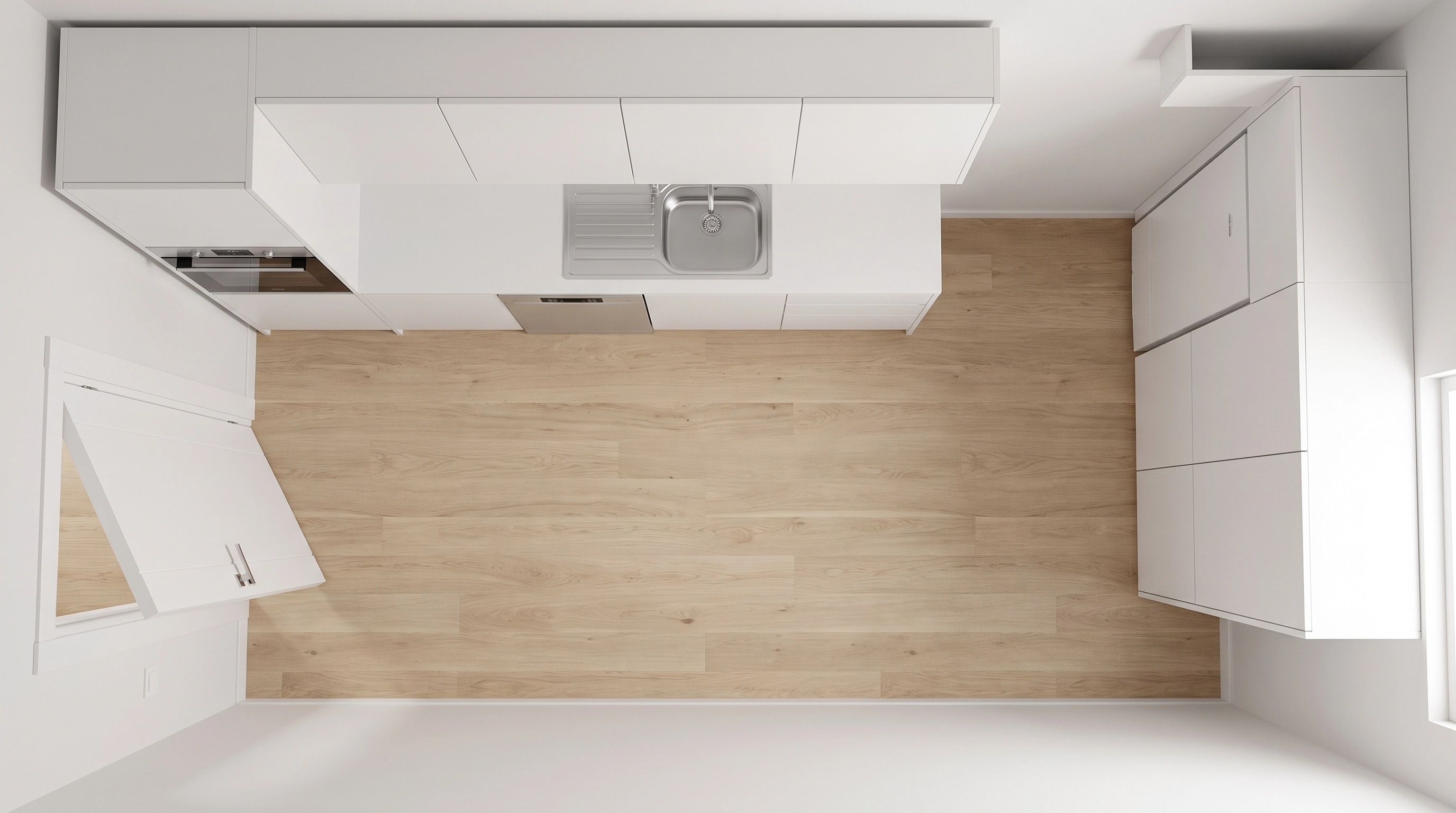 Interior design in Minimalism style — Living Room by GenRoom AI