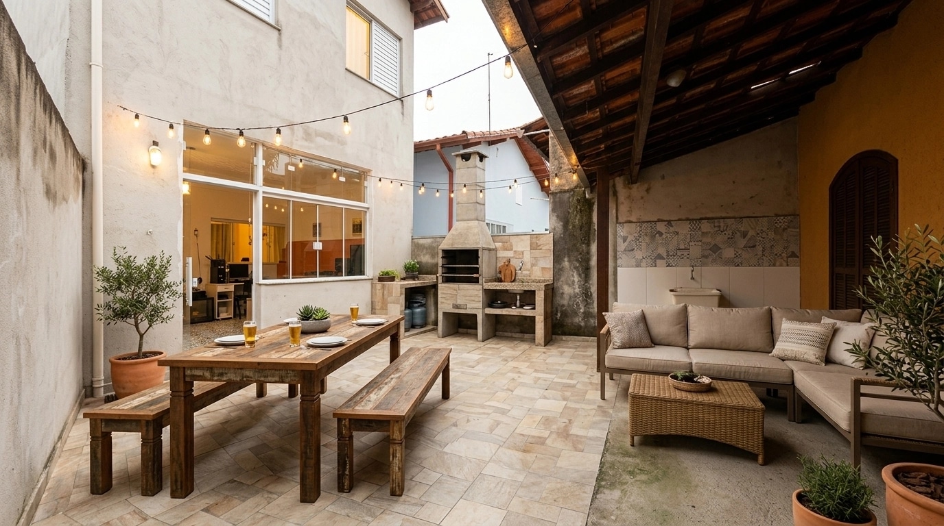 Yard design in no_style style — photo by GenRoom AI