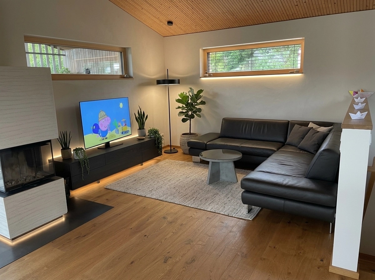 Minimalism Living Room design — interior photo by GenRoom AI