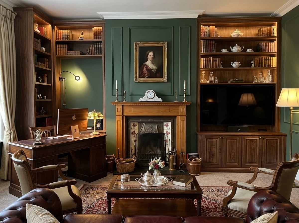 Interior design in Classic style — Living Room by GenRoom AI