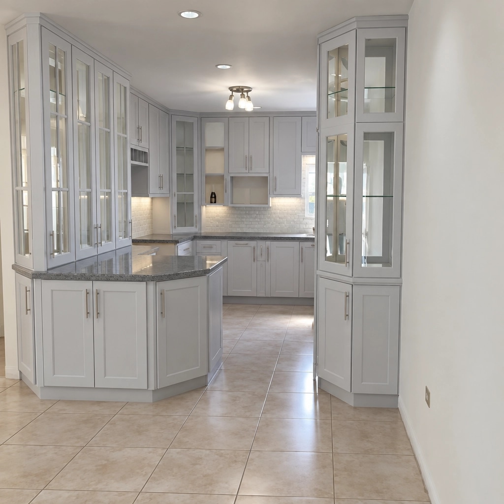 Kitchen interior in no_style style — photo by GenRoom AI