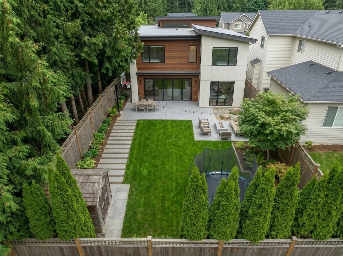 Contemporary Yard Yard design — yard photo by GenRoom AI