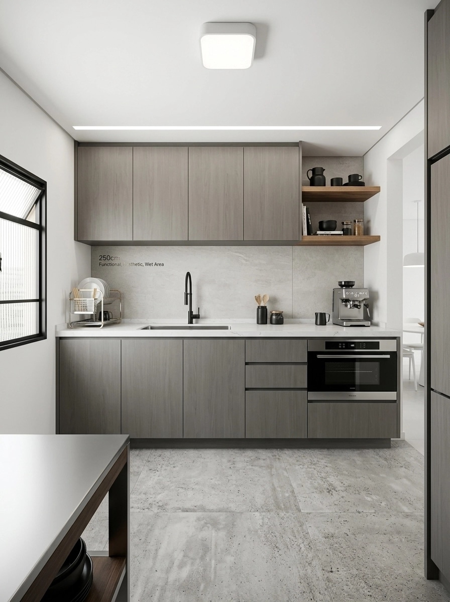 Contemporary Kitchen design — interior photo by GenRoom AI