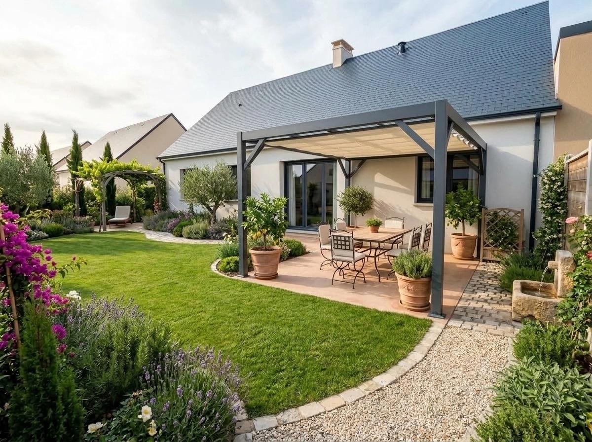 Mediterranean Yard Yard design — yard photo by GenRoom AI
