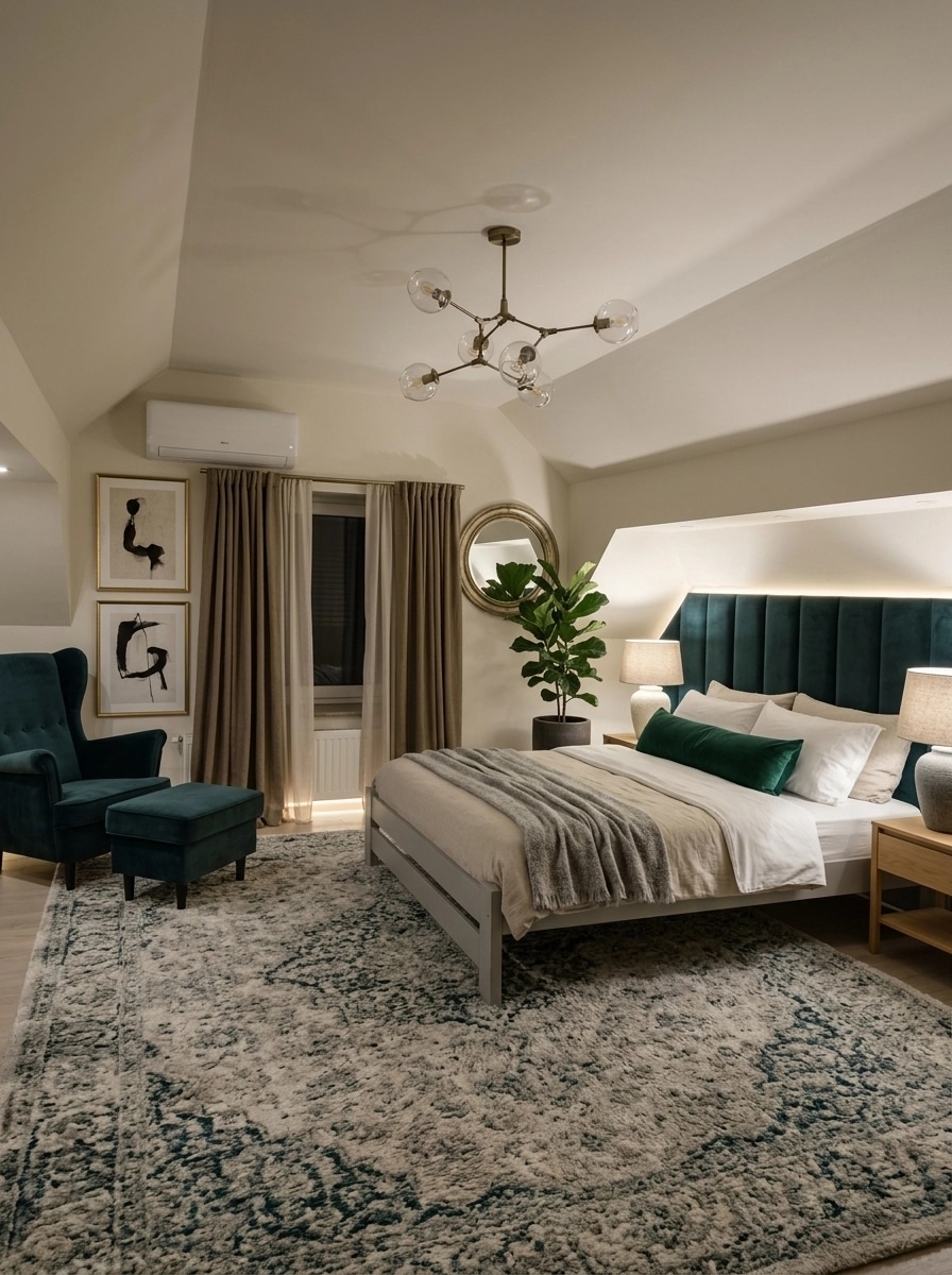 Minimalism Bedroom design — interior photo by GenRoom AI