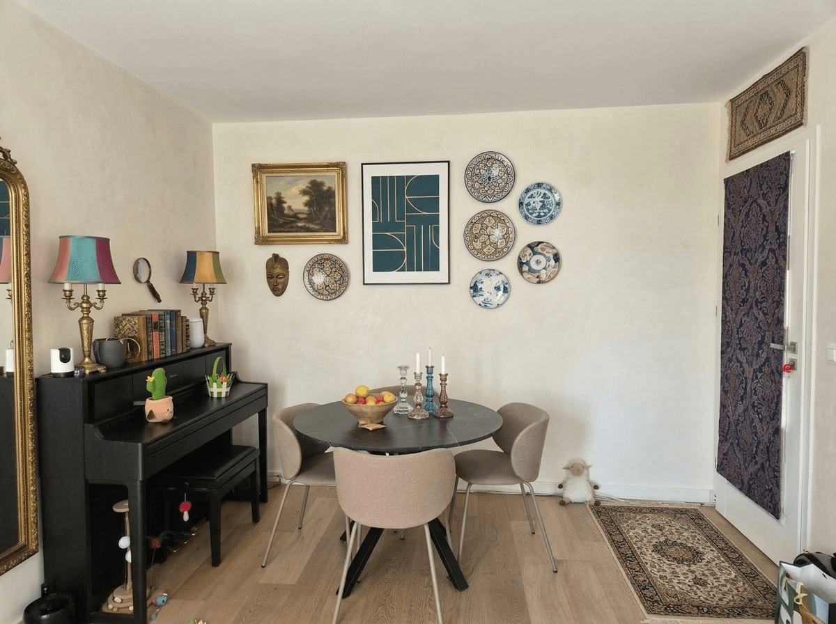 Interior design in Eclectic style — dining_room by GenRoom AI