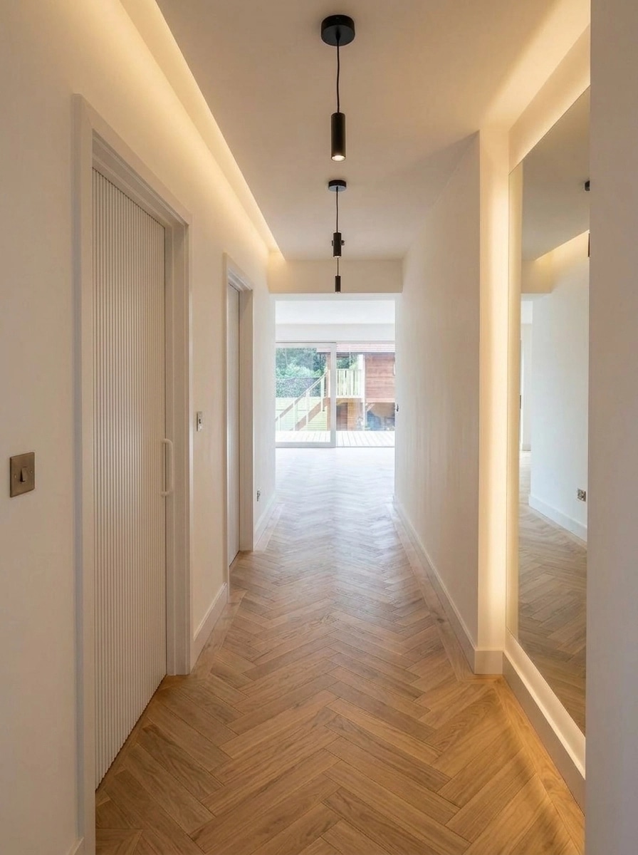 Hallway interior in no_style style — photo by GenRoom AI