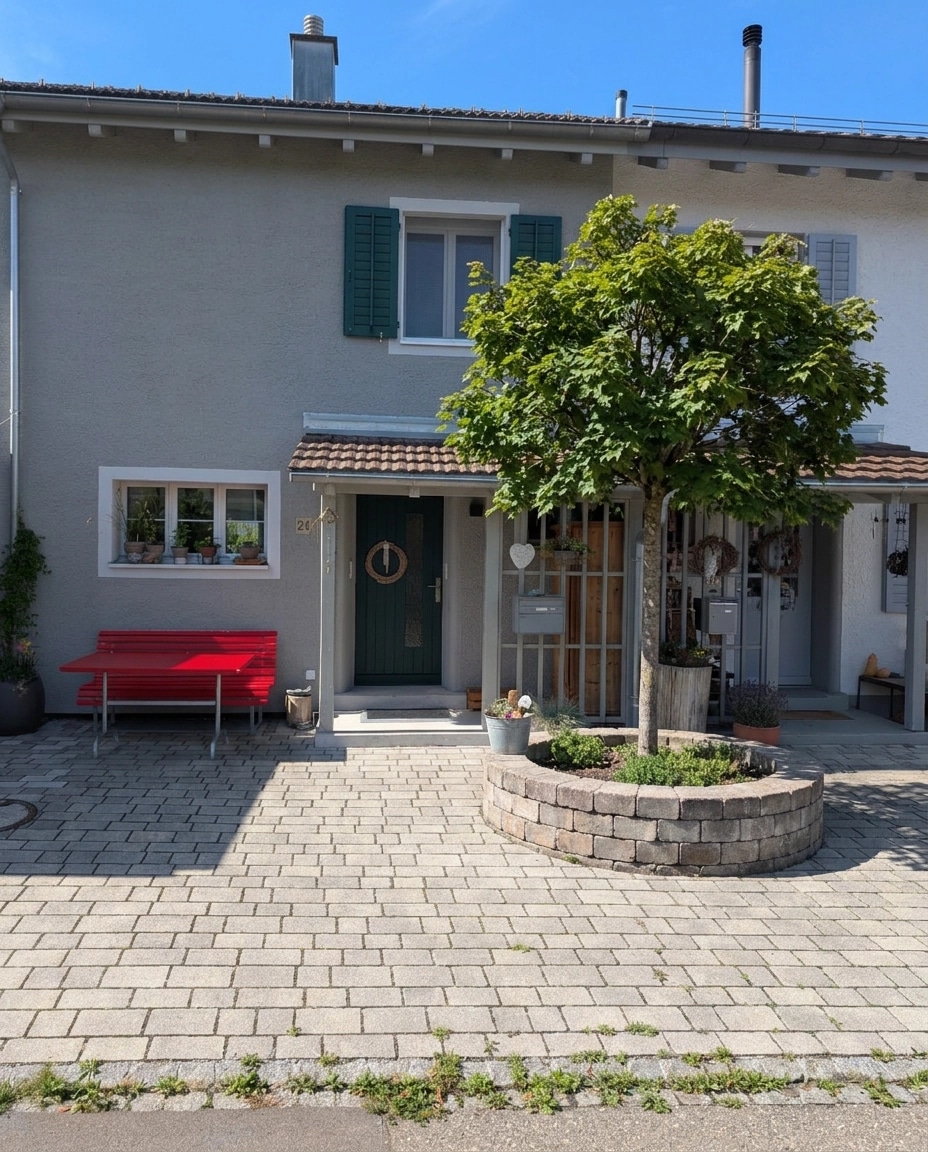 Yard design in no_style style — photo by GenRoom AI