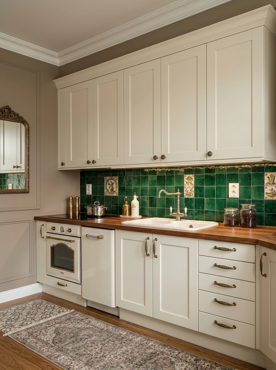 Kitchen interior in Classic style — photo by GenRoom AI