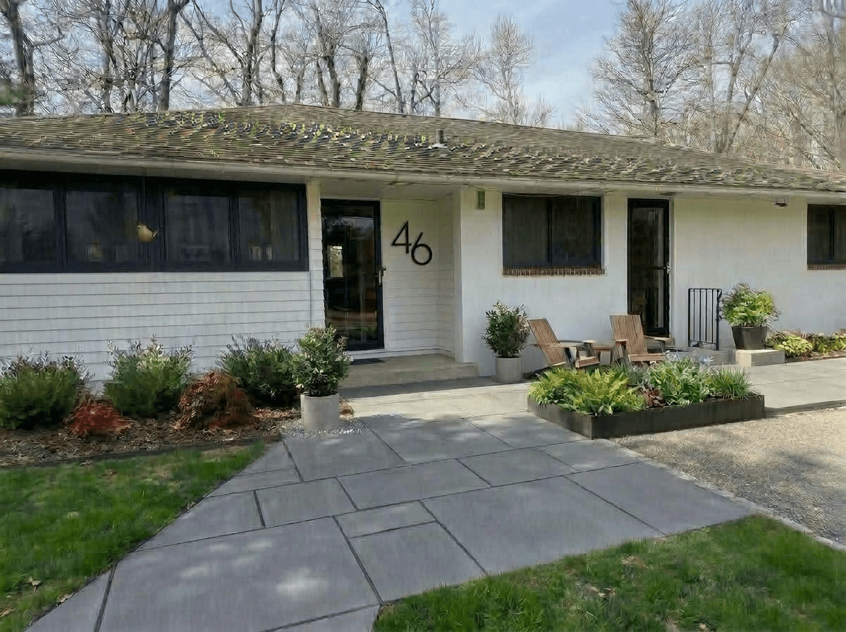 Yard design in no_style style — photo by GenRoom AI