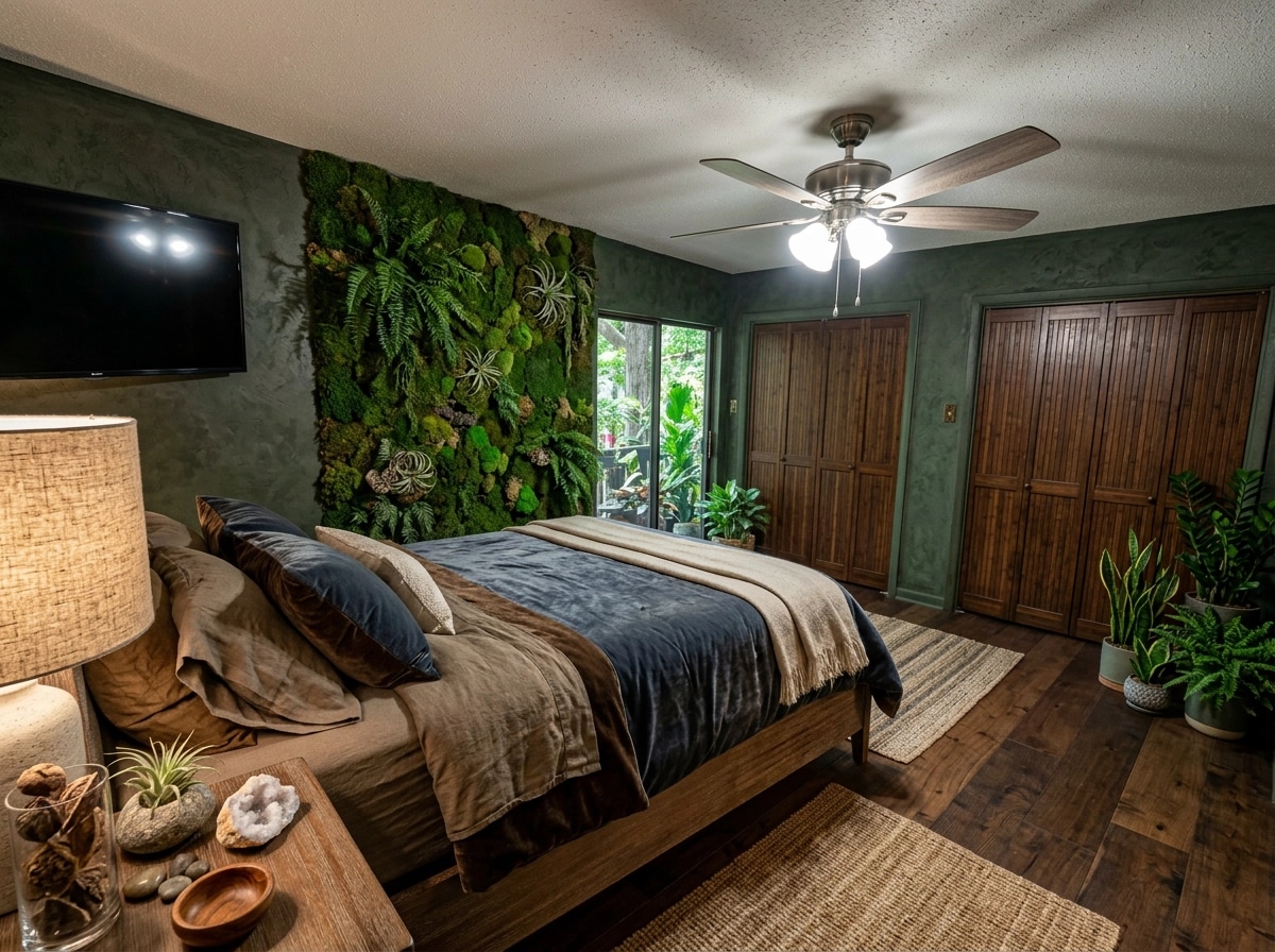 Interior design in Biophilic style — Living Room by GenRoom AI