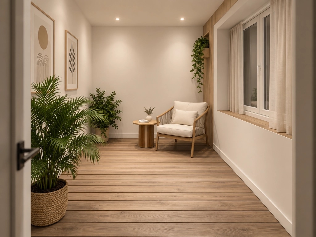 Interiördesign i stilen Scandinavian — terrace av GenRoom AI