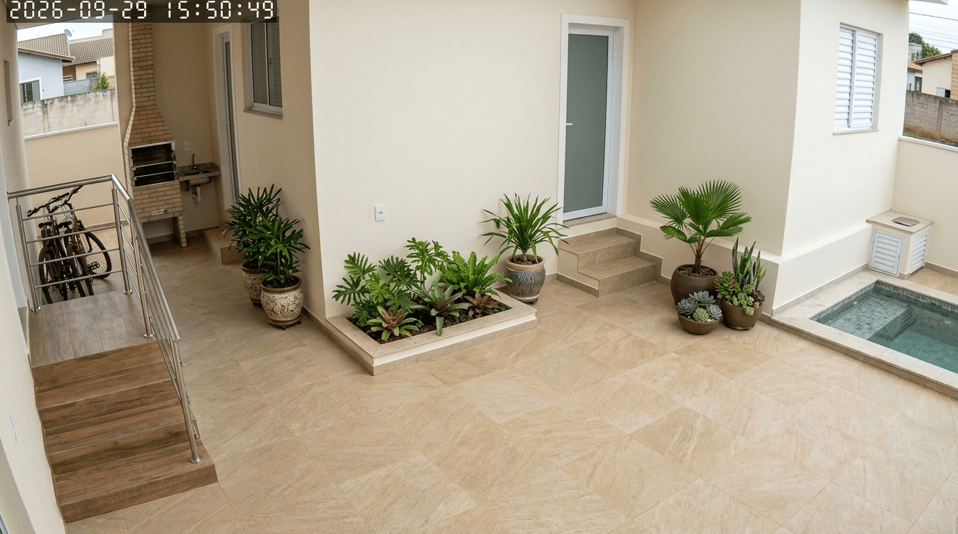 Yard design in no_style style — photo by GenRoom AI