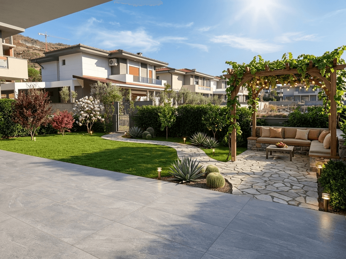 Yard design in no_style style — photo by GenRoom AI