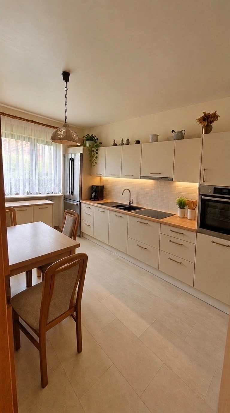 Interior design in Scandinavian style — Kitchen by GenRoom AI