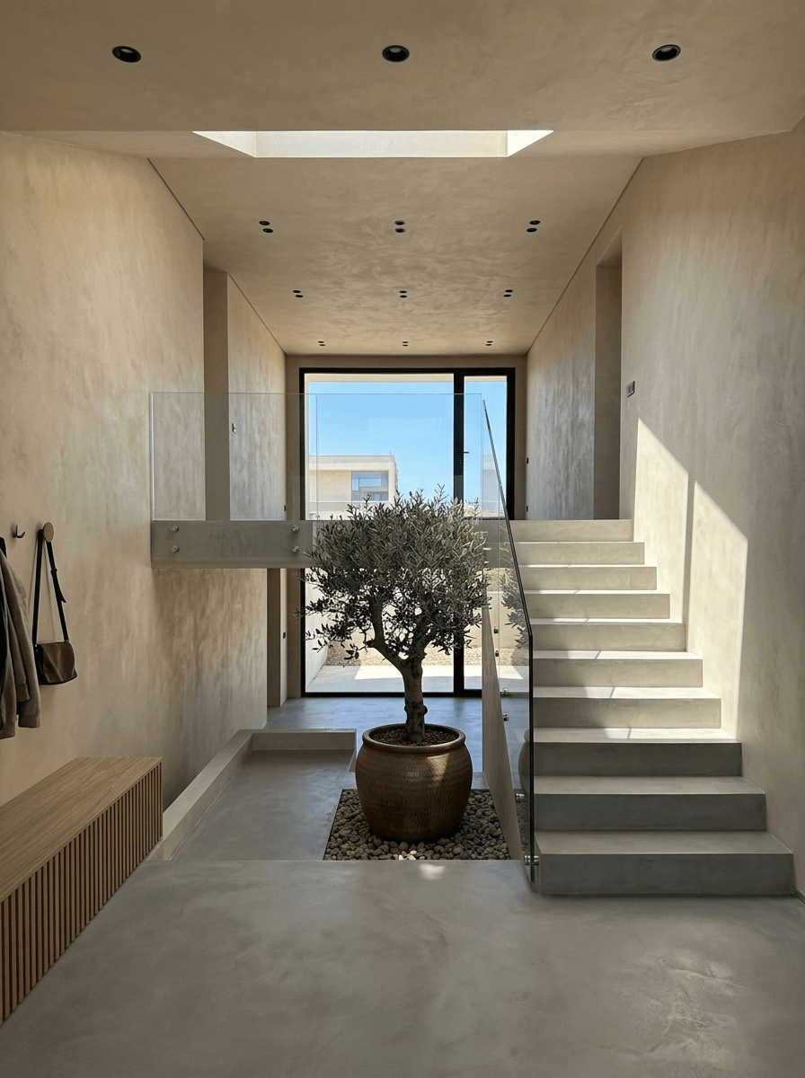 Hallway interior in no_style style — photo by GenRoom AI