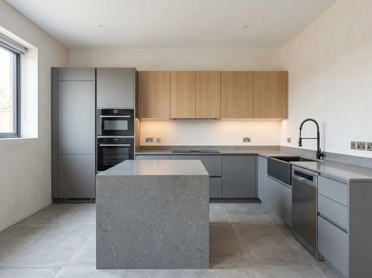 Interior design in Contemporary style — Kitchen by GenRoom AI