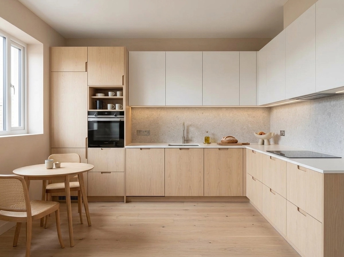 Scandinavian Kitchen design — interior photo by GenRoom AI