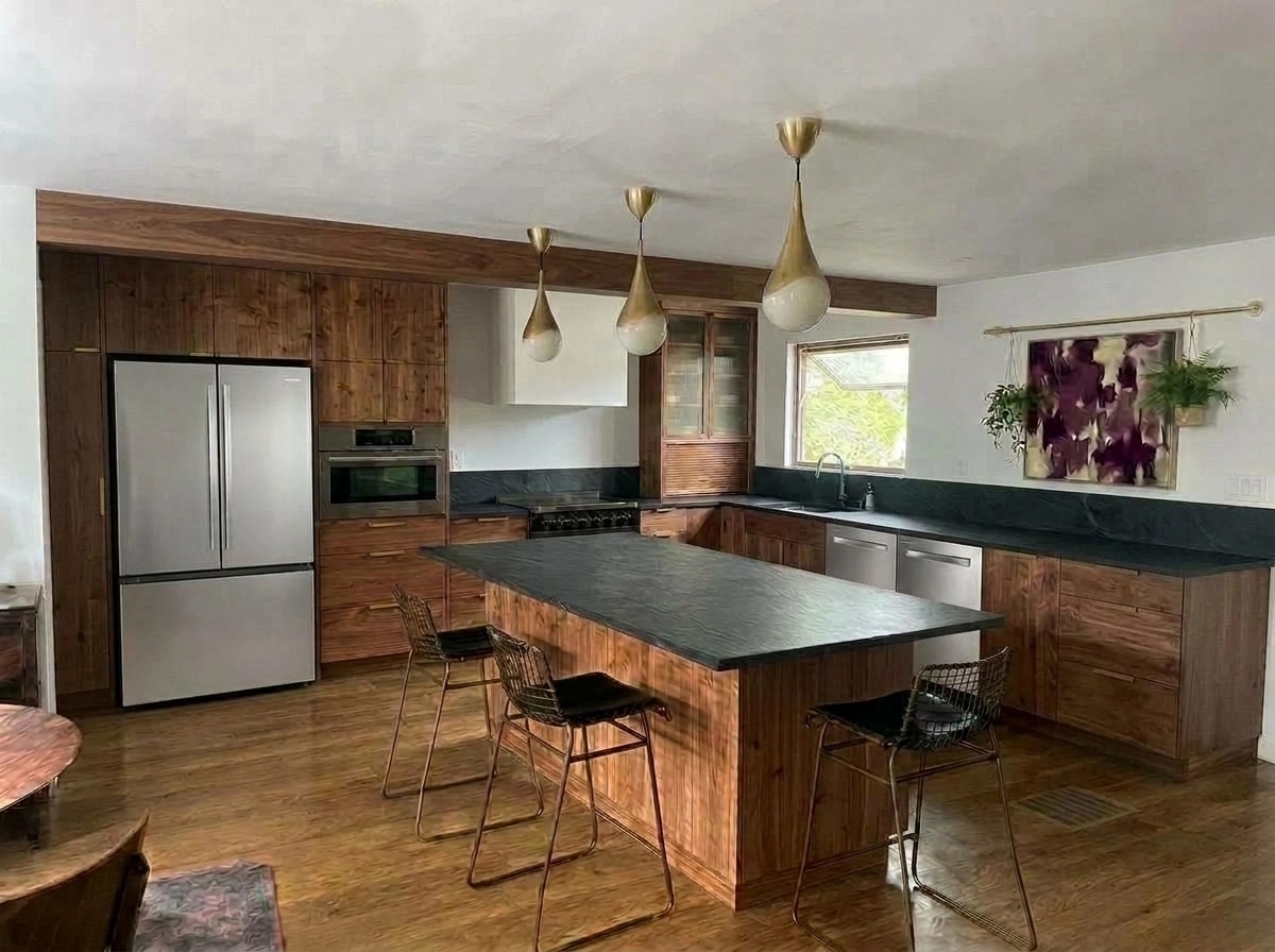 Kitchen interior in no_style style — photo by GenRoom AI