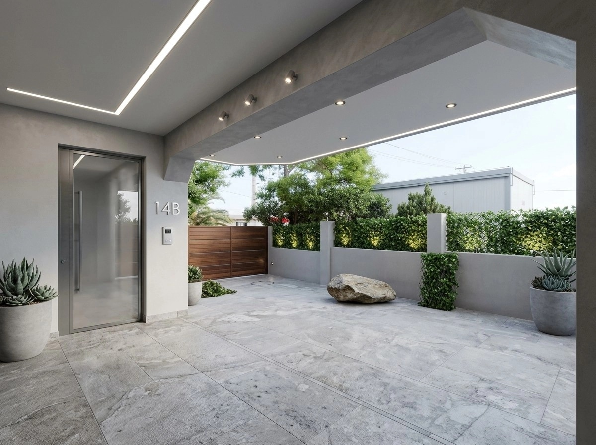 Contemporary Facade Facade design — facade photo by GenRoom AI