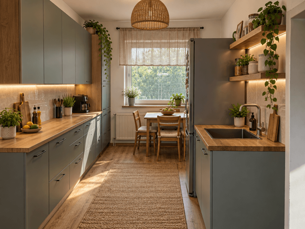 Kitchen interior in no_style style — photo by GenRoom AI