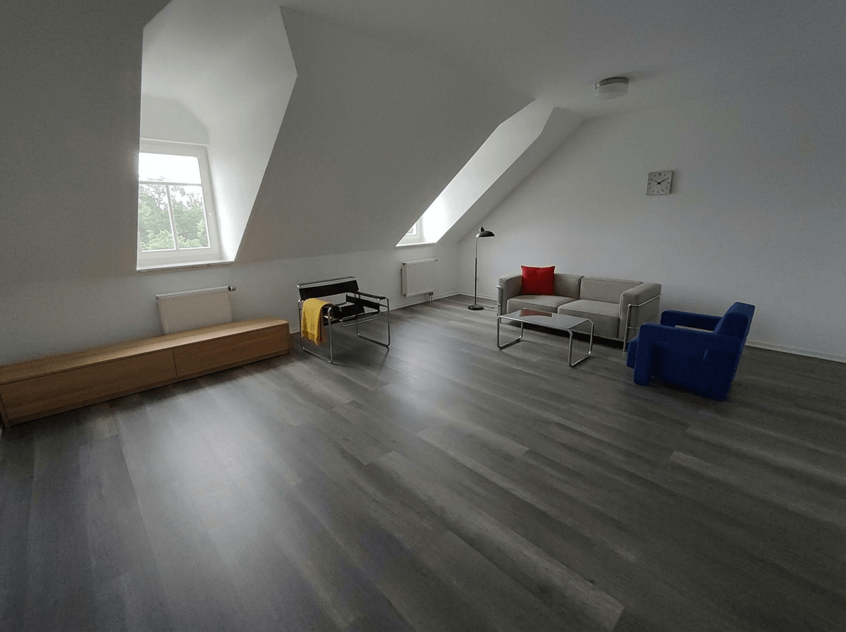 Interior design in Bauhaus style — Living Room by GenRoom AI