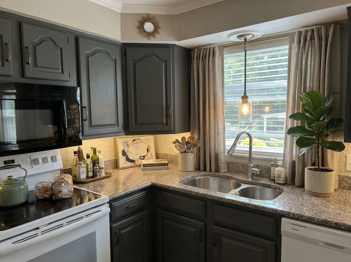 Kitchen interior in no_style style — photo by GenRoom AI