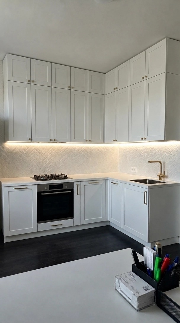Kitchen interior in no_style style — photo by GenRoom AI