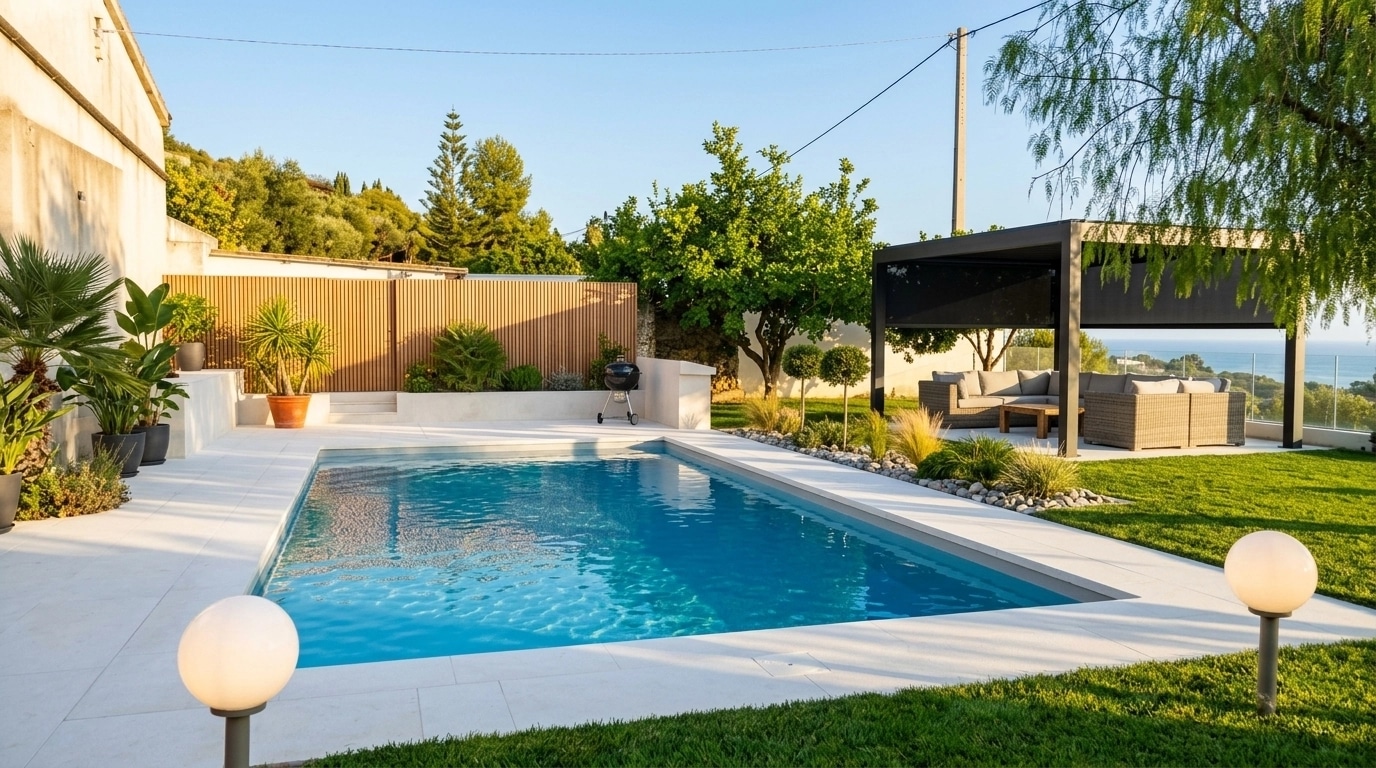 Yard design in no_style style — photo by GenRoom AI