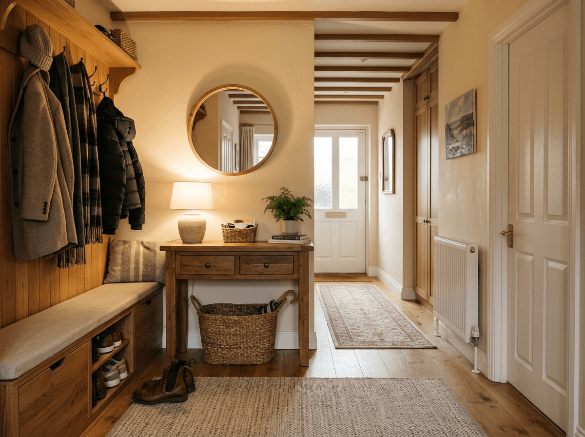 Hallway interior in no_style style — photo by GenRoom AI