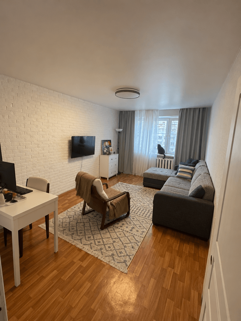 Interior design in Minimalism style — Living Room by GenRoom AI