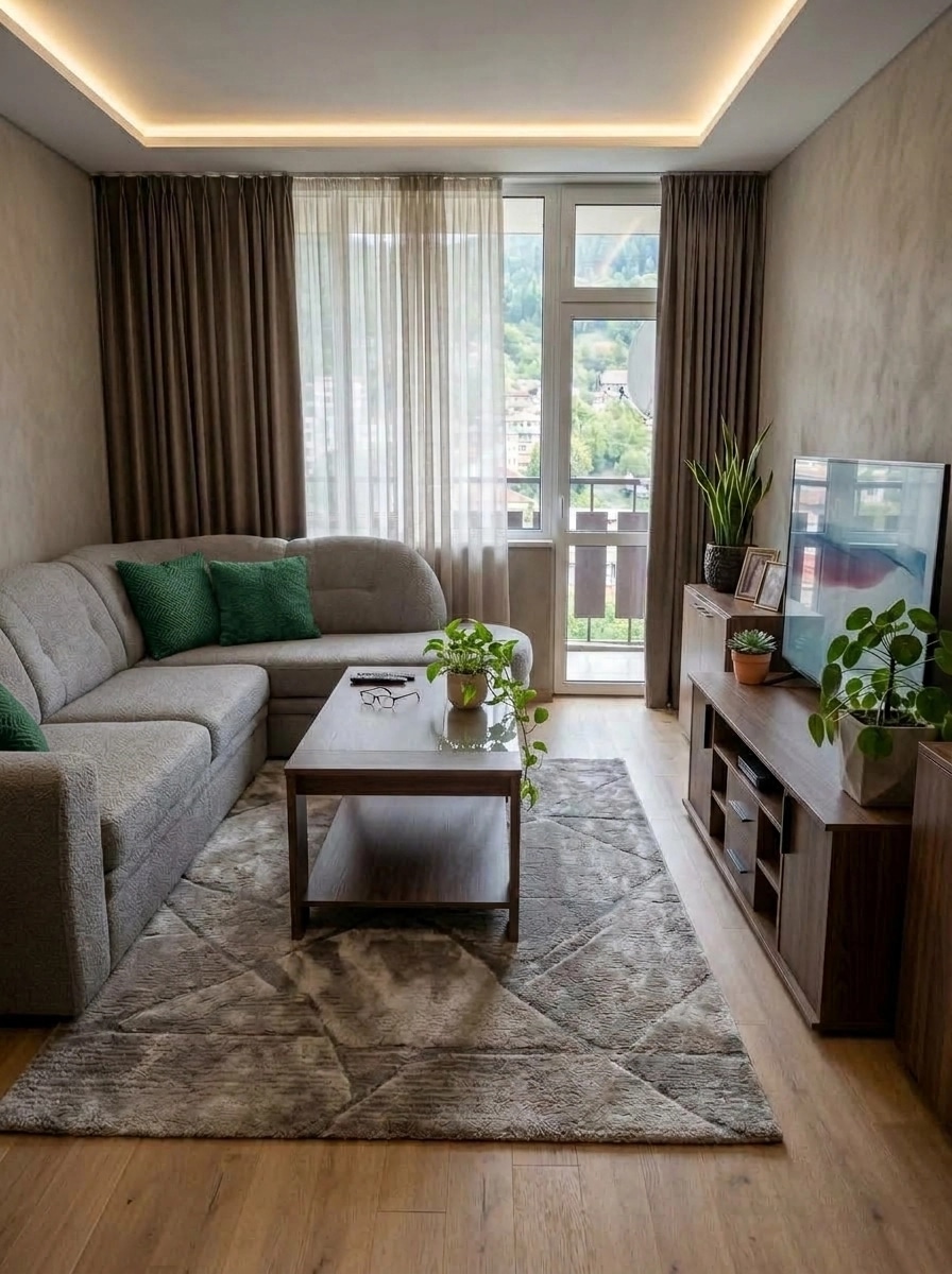 Interior design in Contemporary style — Living Room by GenRoom AI