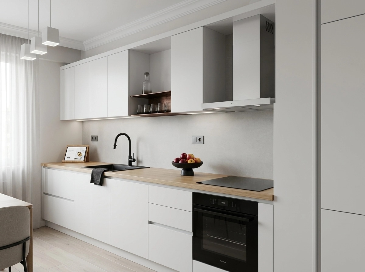 Minimalism Κουζίνα design — interior photo by GenRoom AI