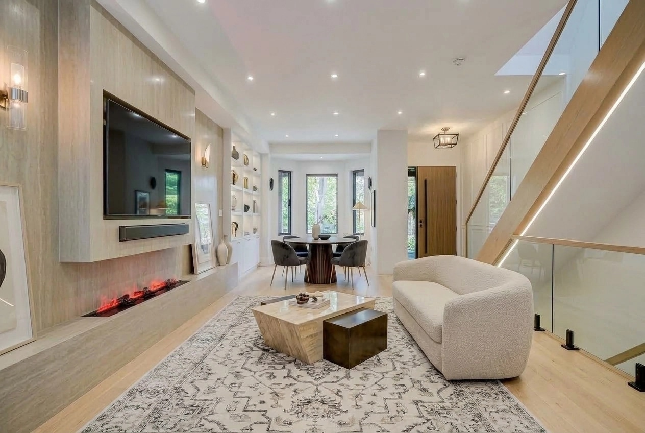 Interior design in Contemporary style — Living Room by GenRoom AI