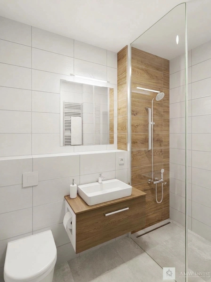 Bathroom interior in no_style style — photo by GenRoom AI
