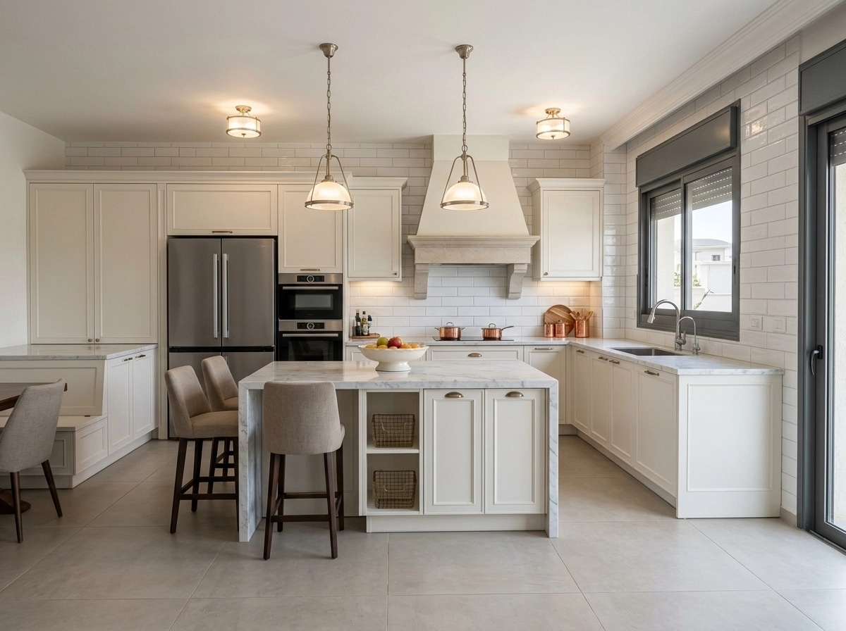 Interior design in Transitional style — Kitchen by GenRoom AI