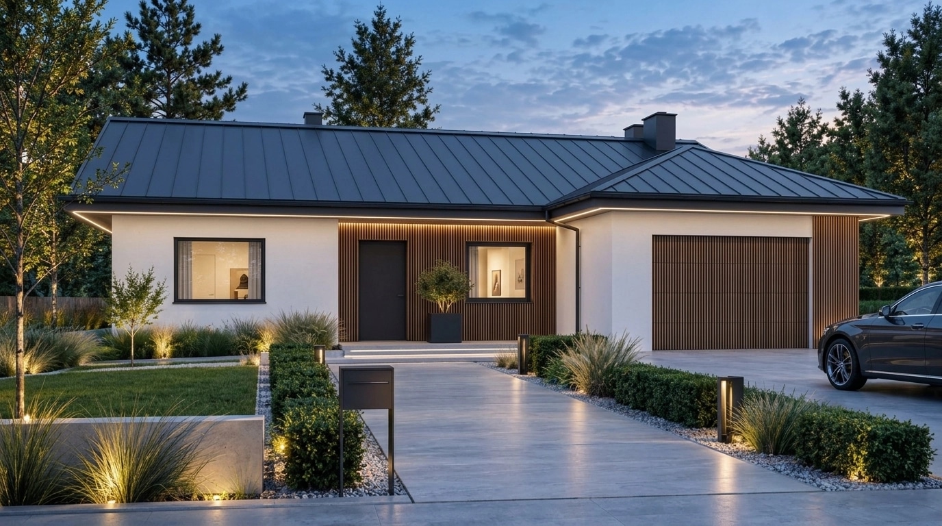 Minimalist Facade Facade design — facade photo by GenRoom AI