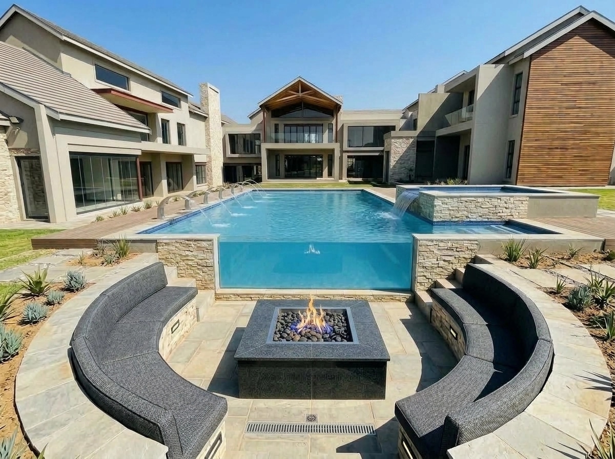 Yard design in no_style style — photo by GenRoom AI