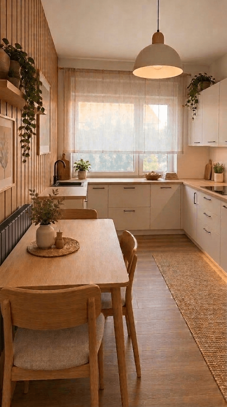 Scandinavian Kitchen design — interior photo by GenRoom AI