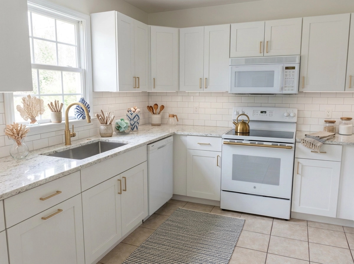 Kitchen interior in Scandinavian style — photo by GenRoom AI
