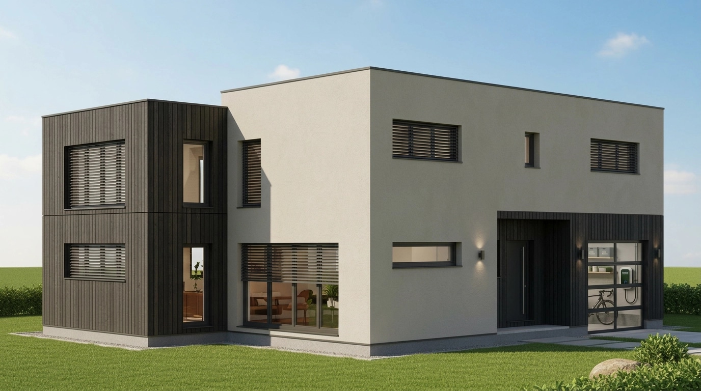 Scandinavian Facade Facade design — facade photo by GenRoom AI