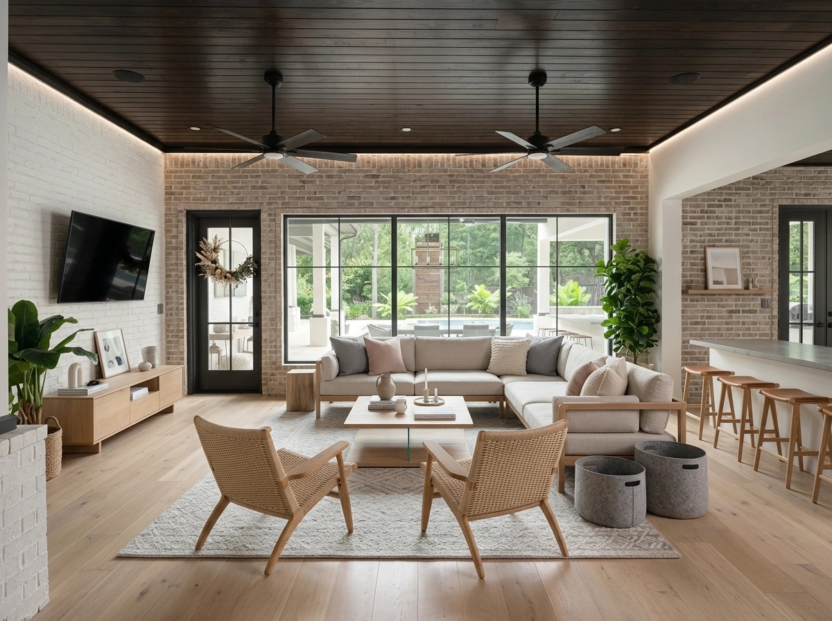 Scandinavian Living Room design — interior photo by GenRoom AI