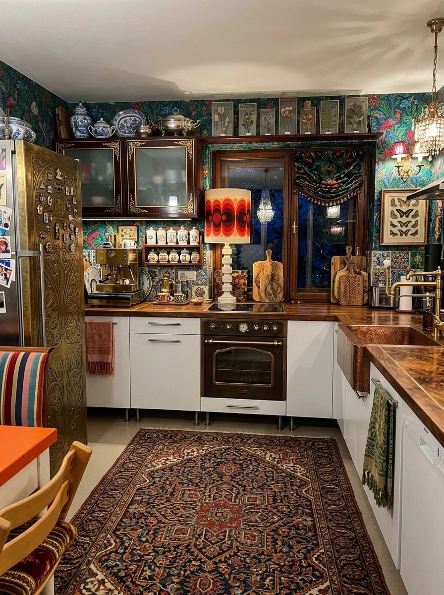 Interior design in Maximalist style — Kitchen by GenRoom AI