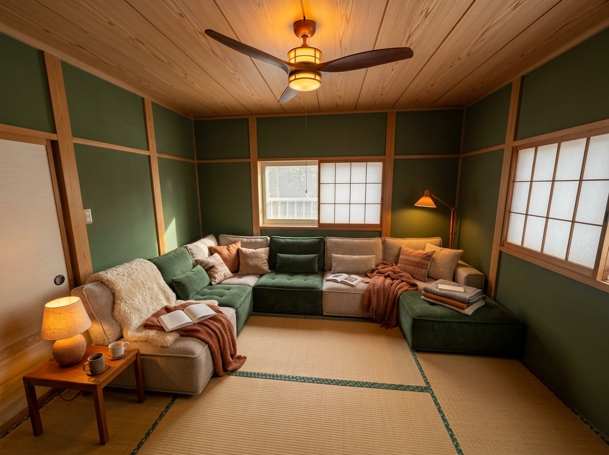Interior design in Scandinavian style — Bedroom by GenRoom AI