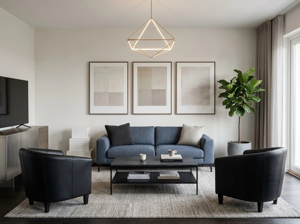Minimalism Soggiorno design — interior photo by GenRoom AI